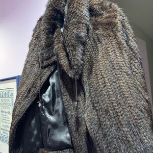 Belle Fare 100% Mink Fur Coat Size XL